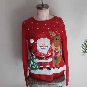 Karen Scott women's Christmas sweater SIZE M